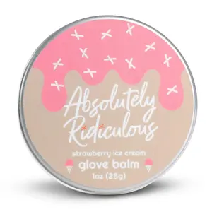 strawberry ice cream scented glove conditioner
