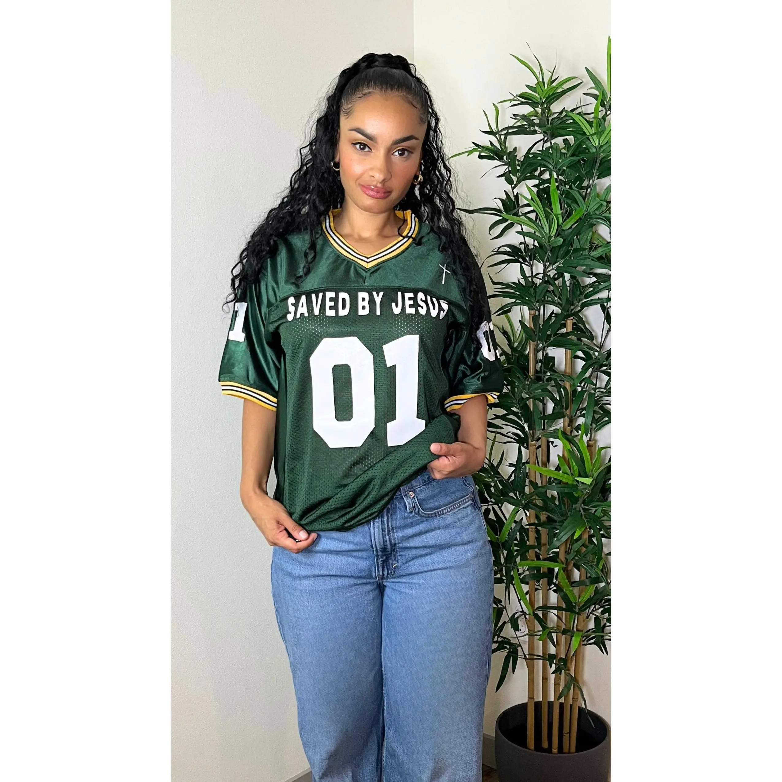 Saved by Jesus Jersey