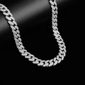 12MM 925 MOISSANITE CUBAN CHAIN | 991401