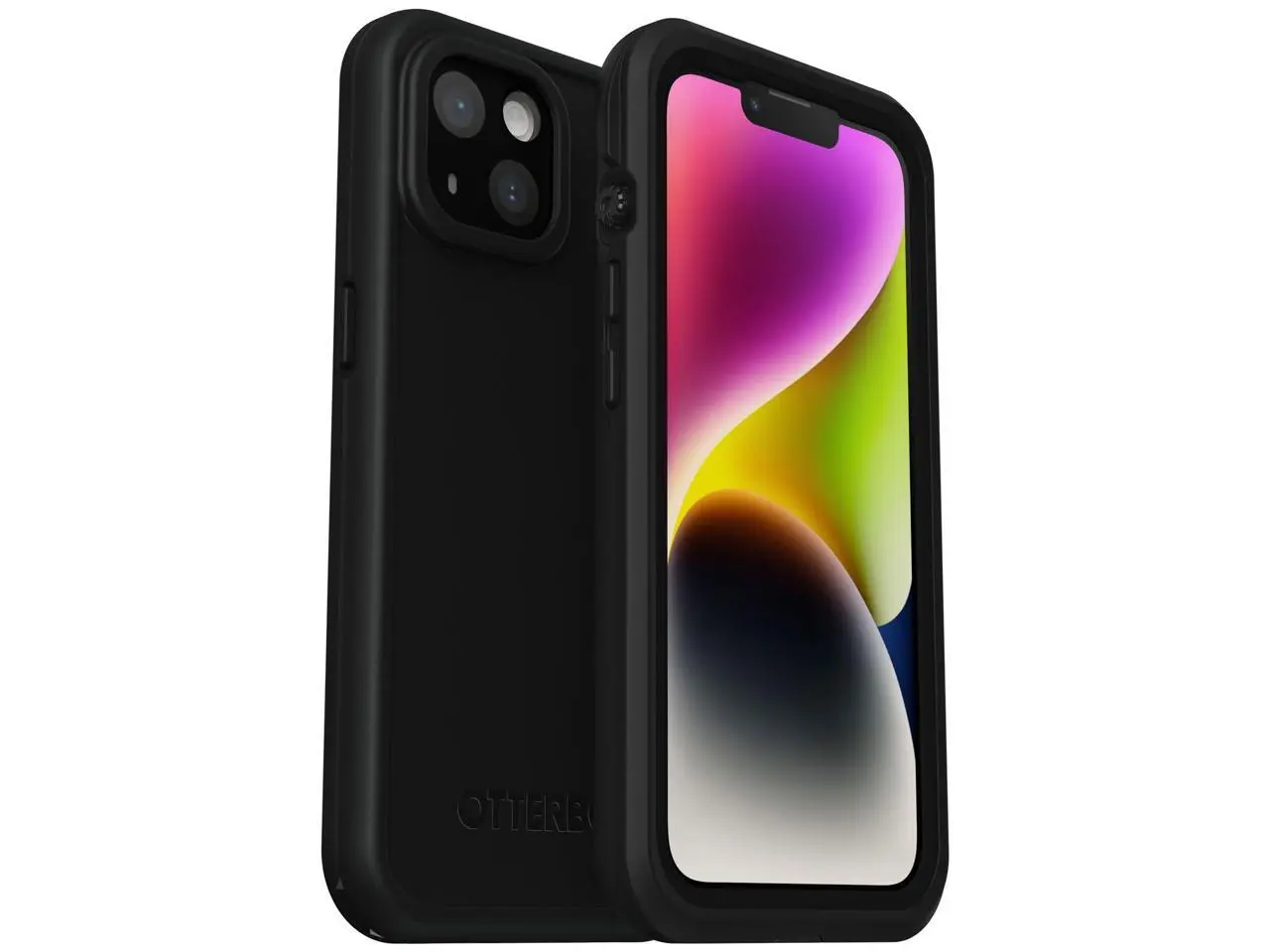 OtterBox Fre Series Black iPhone 14 Case for MagSafe 77-90178 OtterBox Fre Series Black iPhone 14 Case for MagSafe 77-90178