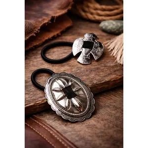 THE COWGIRL CONCHO HAIR TIE