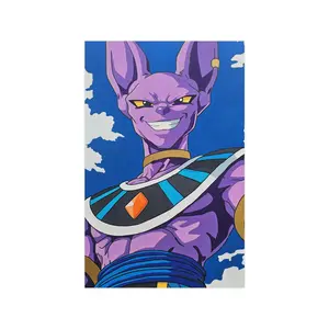 Beerus Anime Villain Poster vertical horizontal matte Poster | Dragon Ball Z