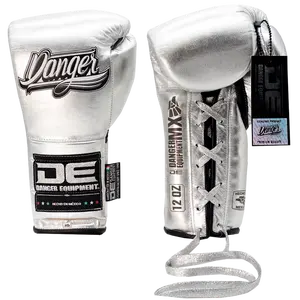 Boxing Pro Gloves Laces Danger Mx Platinum