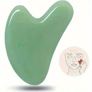 1pc, Gua Sha Massage Tool, Facial Tool for Scraping and SPA Acupuncture Care, Heart Shape Trigger Point Massage on Face, Facial Care Tools