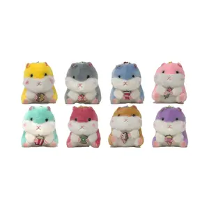 Shinjidai Hamster Friend 4" Plush ,Ultra-Soft Material, Variety of Colors, Unisex Collection, Compact & Portable Design