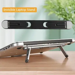 Portable Laptop Stand, Foldable Notebook Support, Abs Material, Heat Dissipation Riser, Computer Stand, Laptop Accessories