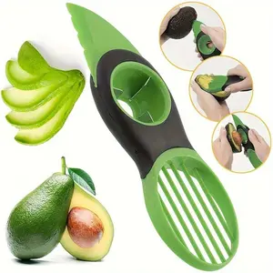 3 in 1 Avocado Peeler, 2 Counts Creative Avocado Slicer, Avocado Corer Remover, Avocado Cutter, Fruit Peeler, Kitchen Tools, Kitchen Supplies, Utensils, Kitchen Gadgets
