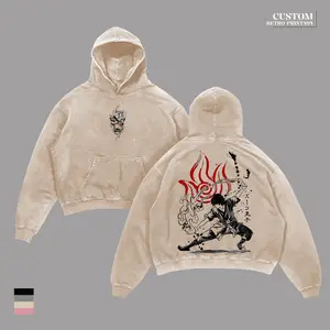 Zuko Avatar The Last Airbender T-Shirt & Hoodie – Vintage Washed Anime Graphic, Fire Nation Prince Blue Flame Bending Design, Redemption Arc Aesthetic Oversized Unisex Streetwear