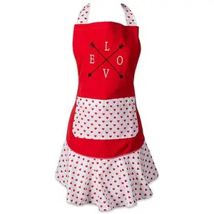 Design Imports Love Struck Ruffle Apron