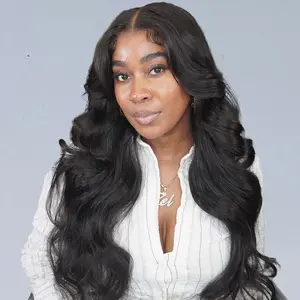 OQ HAIR 9x6 M-Cap Skin Lace Body Wave Glueless Wig Bleached Knots Pre Cut HD Lace Wear Go Wig Human Hair Natural Scalp Beginner Friendly