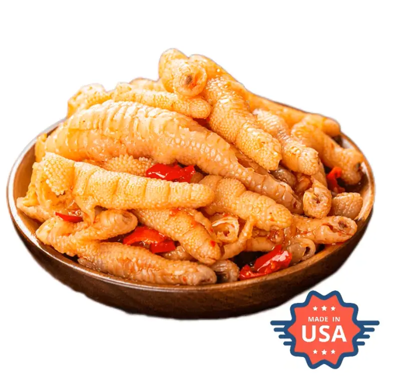 Lemon Spicy & Sour Boneless Chicken Feet 170g Made in USA Snack