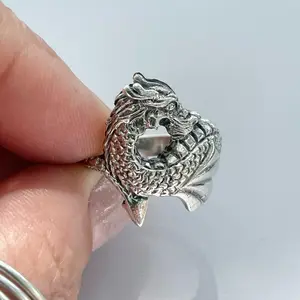 Sterling Silver 925 Dragon Ring Sterling Silver 925 Dragon Ring