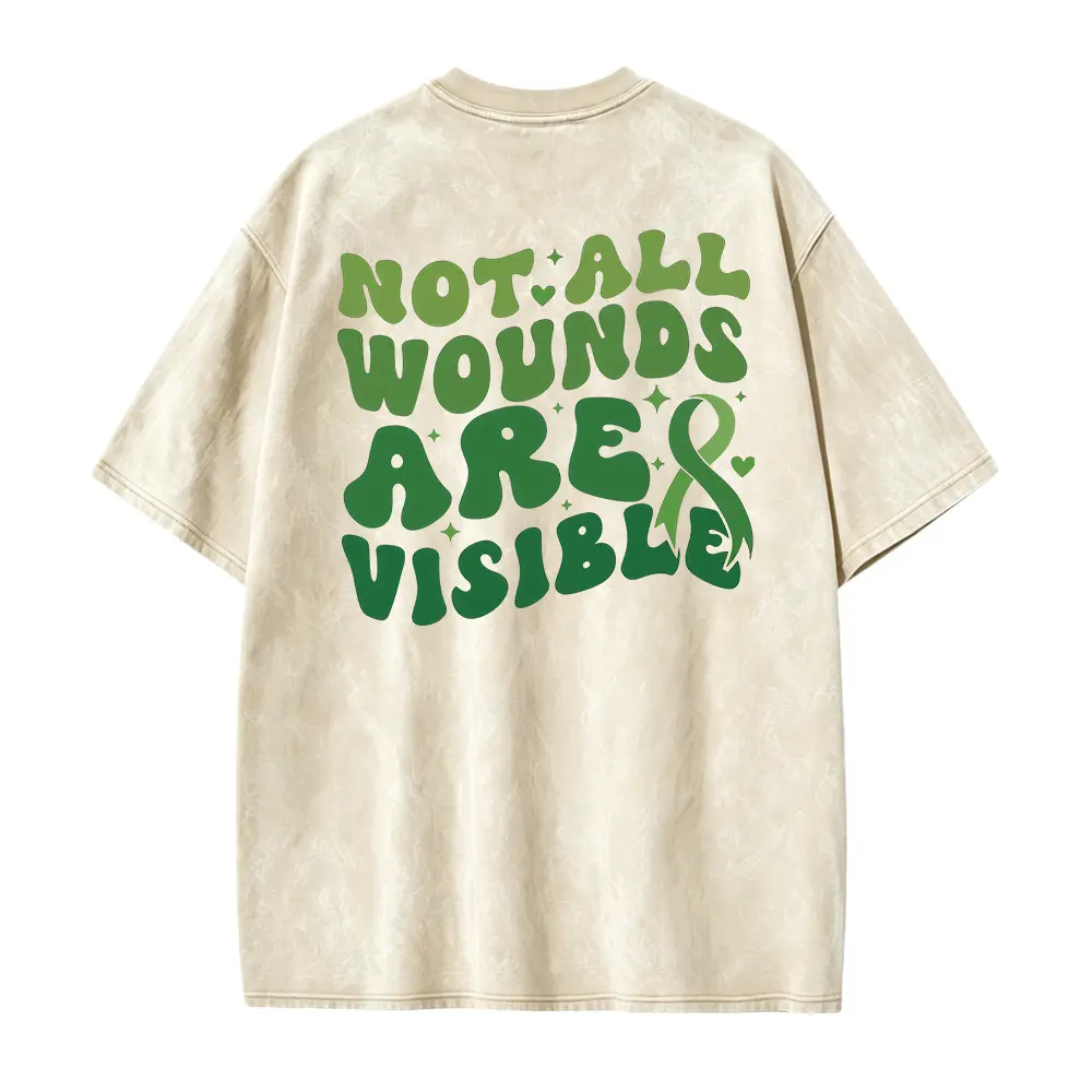 Mental Health Awareness Shirt, Not All Wounds Are Visible Shirt, Mental Health Shirt, Anxiety Tshirt, Motivational Gift