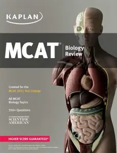 USED-Kaplan MCAT Biology Review: Created for MCAT 2015 (Kaplan Test Prep) by Kaplan (Paperback)