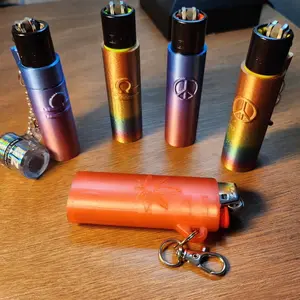 Lighter Sleeve With Keychain Option