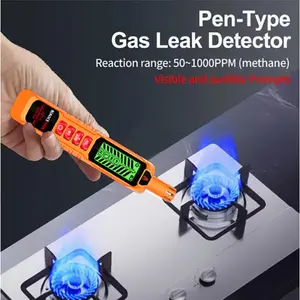 Xiaoctool Xc11a Flammable Gas Leak Detector, Natural Gas Alcohol Liquefied Petroleum Gas Methane Analyzer, Sound Alarm LCD, Gas Cylinder Leakage Detection