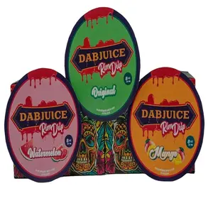 DABJUICE Mango Flavor Chamoy Rim Drip – Perfect for Snack Topping & Cocktails Dip Spicy