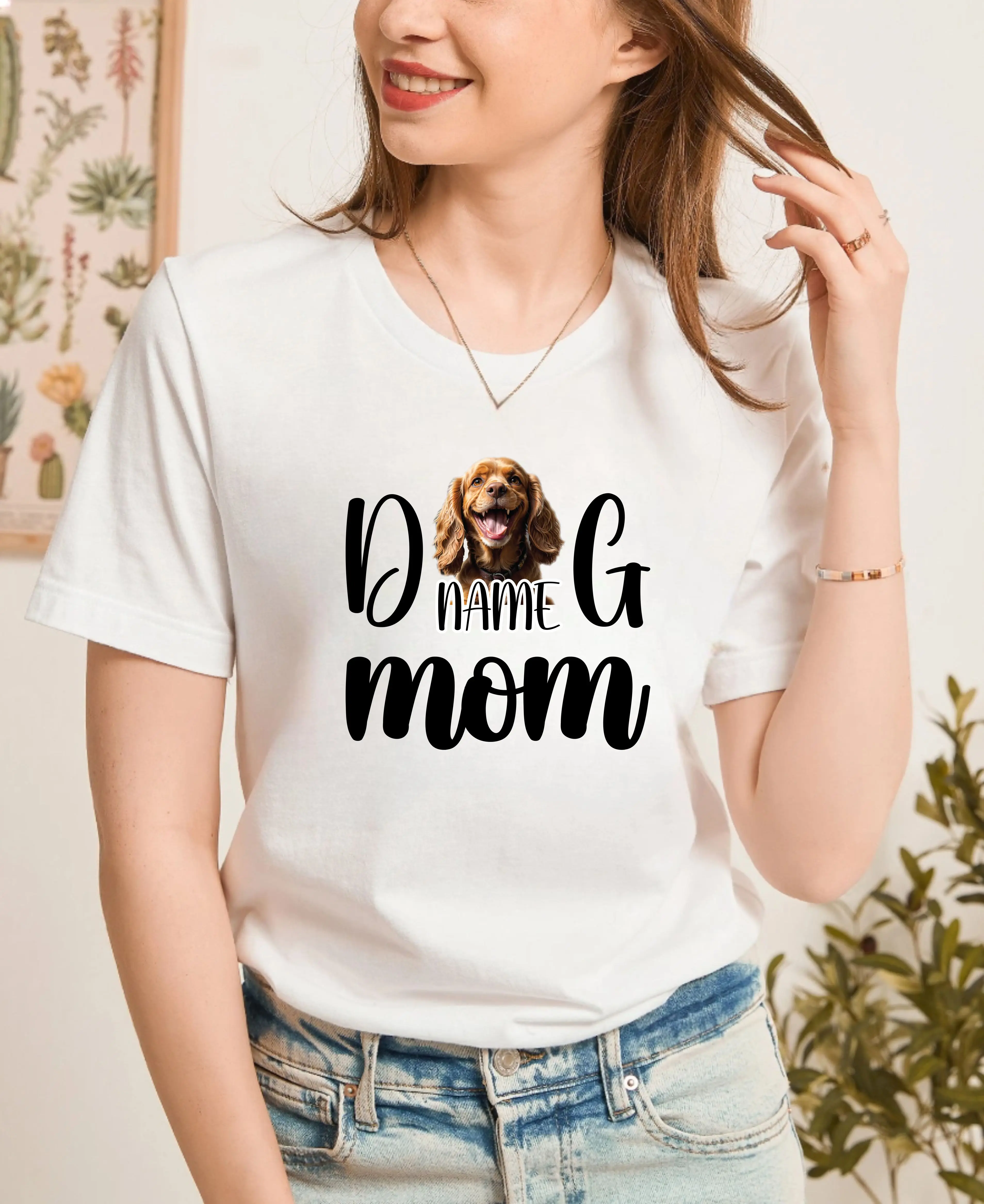 Customized Pet T-Shirt | Personalized Dog Tee with Name or Photo | Cute Custom Pet Outfit | Perfect Gift for Dog Lovers & Pet Owners | Adorable Pet Apparel