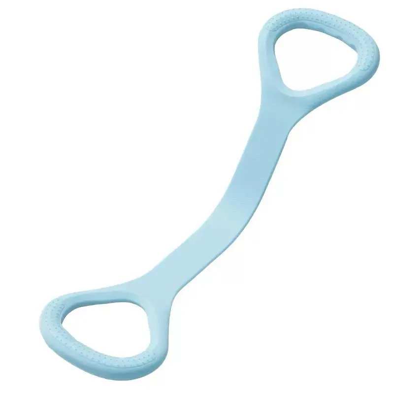 blue pull strap