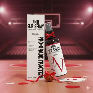 NATAY Non-Slip Spray: The Most Caring Valentine's Gift for Ballers – Instant Traction for Basketball & Pickleball | Guard Every Step of Your Love | Anti-Skid Enhancer for Indoor Sports household essentials borax diatomaceous earth phthalo green wd40