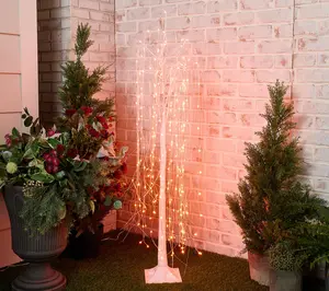 Bethlehem Lights 4' Color Flip Indoor/Outdoor Willow Tree