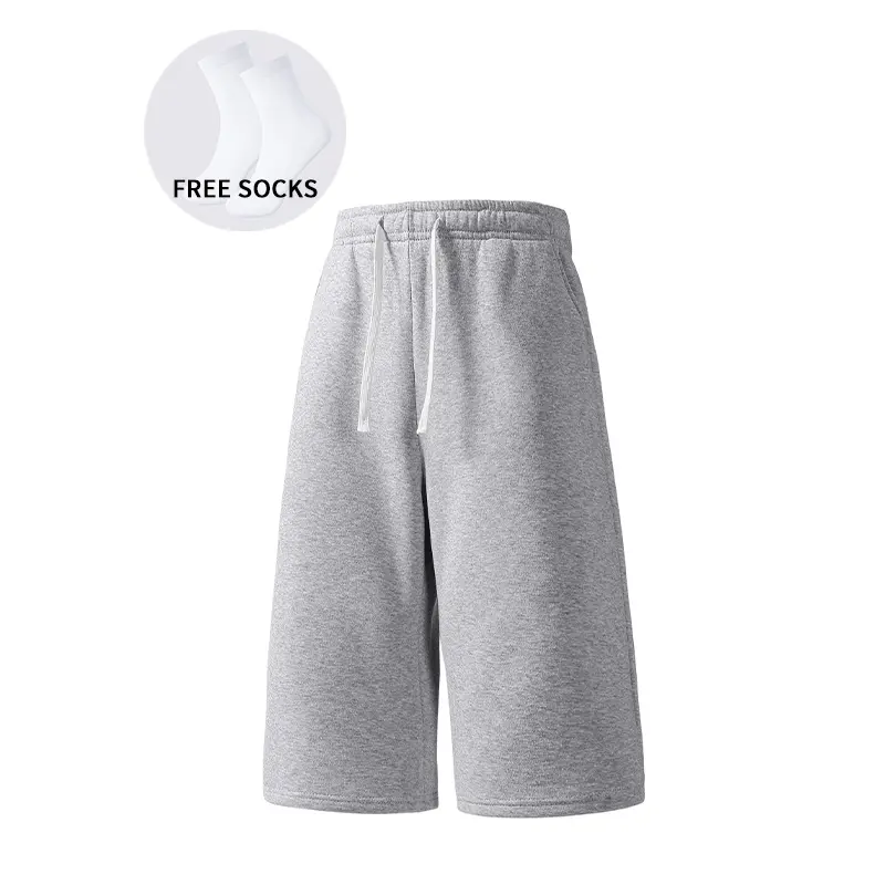 4PCS Men’s 7-Inch Casual Sweat Shorts + Free Socks, Loose Drawstring Workout Shorts, Multicolor 4PCS Men’s 7-Inch Casual Sweat Shorts + Free Socks, Loose Drawstring Workout Shorts, Multicolor