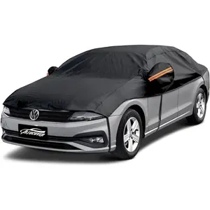 Suitable for Sedan/Convertible Car Top Cover Only, Some Snow Covers with Cotton Lining, Windshield Cover Waterproof Suitable for Snowy Days, Sunny Days, Rainy Days, Dustproof, Suitable for Sedan M