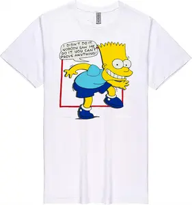 Bart Simpson I Didn’t Do It Nobody Saw Shirt