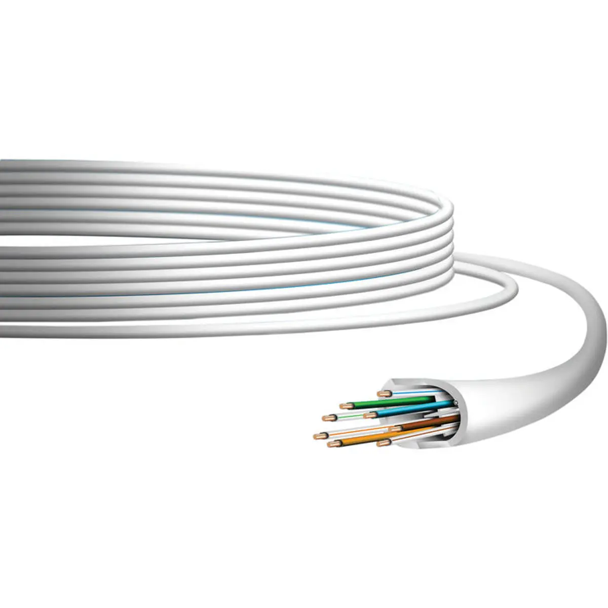 Ubiquiti Networks 1000' UniFi Category 6 Indoor Ethernet Cable, White