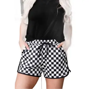 Round The Track Checkered Shorts