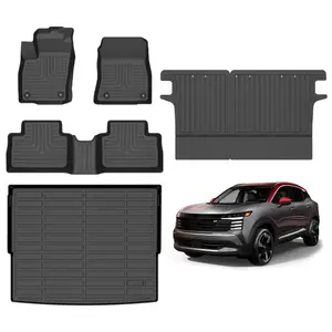 COLANAT for Nissan Kicks 2025 (Fits SV/SR - FWD/AWD Gas) Floor Mats & Cargo Liner Set, Odorless All-Weather 3D Custom Fit Secure Fit w/ Factory Retention Waterproof Durable Non-Slip Heavy-Duty Protection Car Accessories