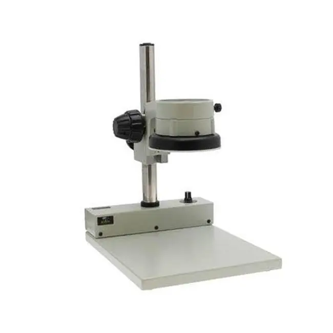 SPZ Series Microscope Pole Stand with Focus Mount, LED Illumination for Small Part Exam