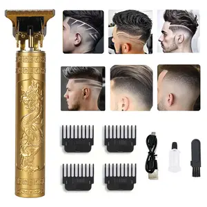 Professional Hair Clipper Set, 1 Box Rechargeable Hair Trimmer & Accessories, Digital Beard Trimmers for Men, Barber Kit, Great for Stylists Barbershop Salon Home Use, Hair Styling Tools, Barber Equipment Cordless Smooth Durable split end trimmer