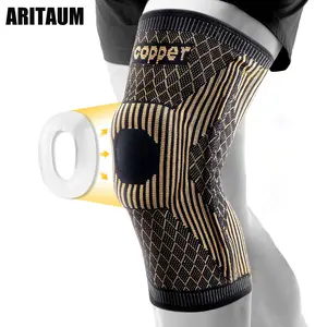 ARITAUM Compression kneepads for men and women-exercise exercise kneepads for meniscal tears ACL and arthritis pain relief tendonitis, basketball, running, hiking, volleyball, tennis, squat
