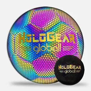 HoloGear™ Holographic Glowing Reflective Soccer Ball