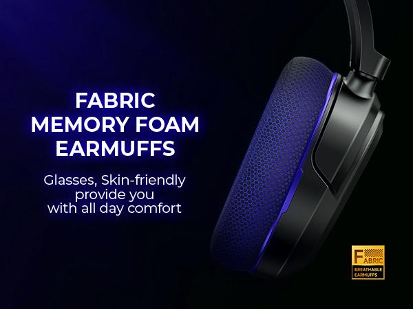 Picun G2 Over Ear Wireless Gaming Headset with Mic - Gaming Accessories, Bluetooth 5.4 Headphones, 7.1 Virtual Immersive Sound, 2.4GHz/Wired Connectivity, 5ms Lagfree Play, ENC Noise-Canceling Retractable Mic, RGB Lighting, PC Accessories for PC, PS5, PS4