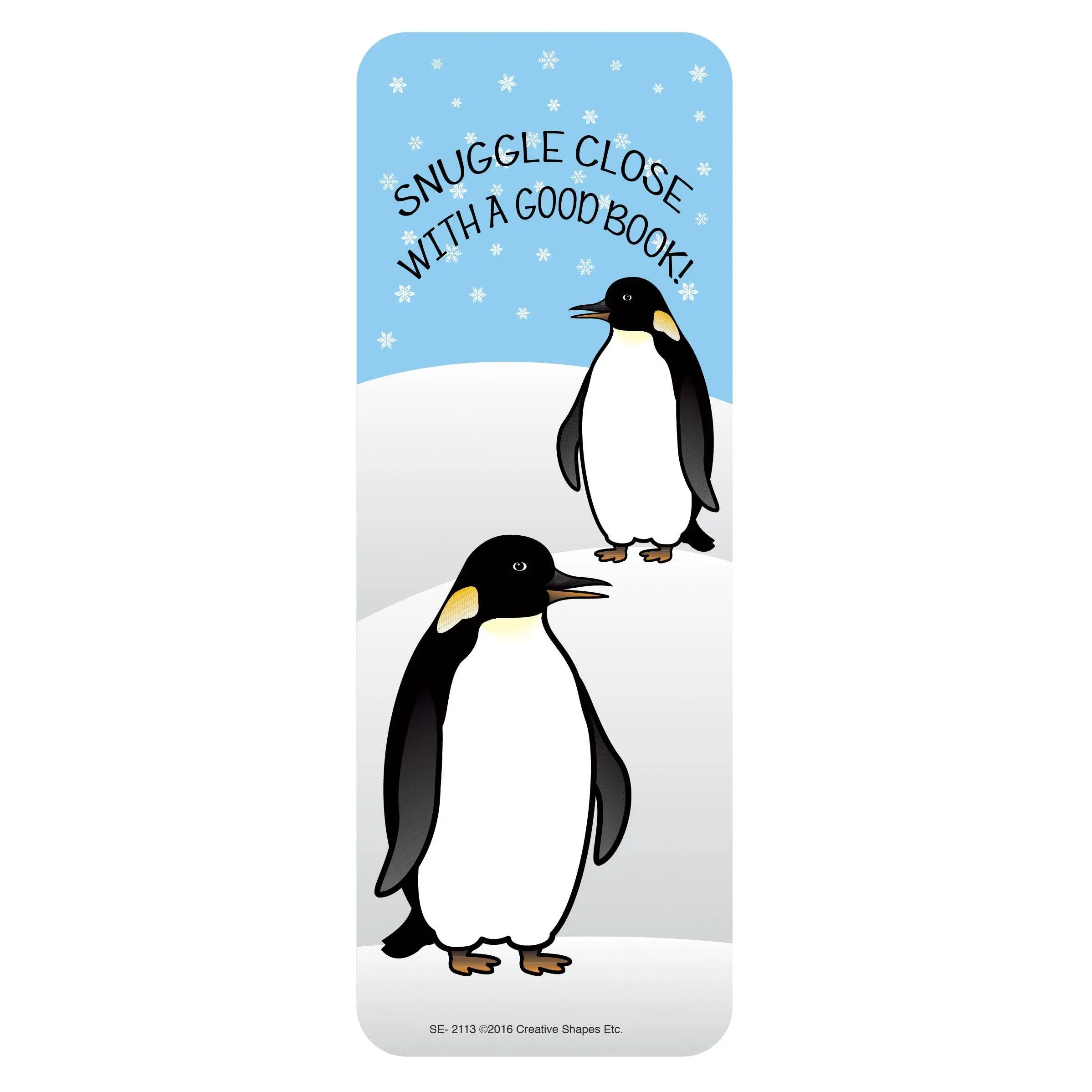 SHAPES ETC. Bookmarks - Penguin