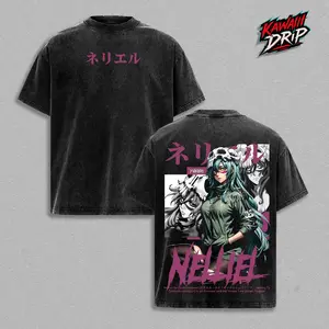 Neliel Tu Odelschwanck Bleach Shirt | Neliel Arrancar Espada Graphic Tee | Vintage Washed Anime Streetwear T-Shirt & Hoodie | Neliel Back Print Manga Streetwear Top | Anime Lover Crewneck | Soft Cotton Streetwear Clothes | Unisex Casual Wear
