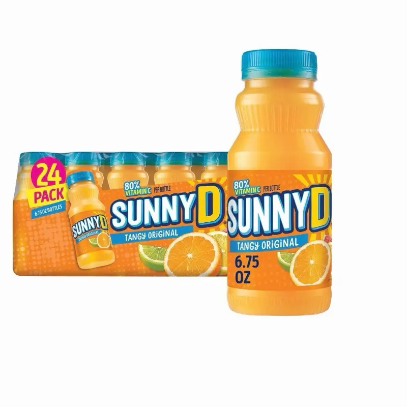 SunnyD Tangy Original Orange Flavored Citrus Punch, 6.75 fl. oz., 24 pk.