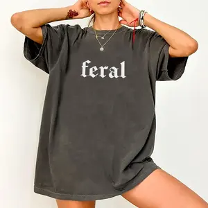 Feral Women Shirt, Feral Human T-shirt, Feral Mama Tee, Funny Gen X Shirt, Unhinged Women Tee, Funny Gift For Mom, Mother's Day Gifts