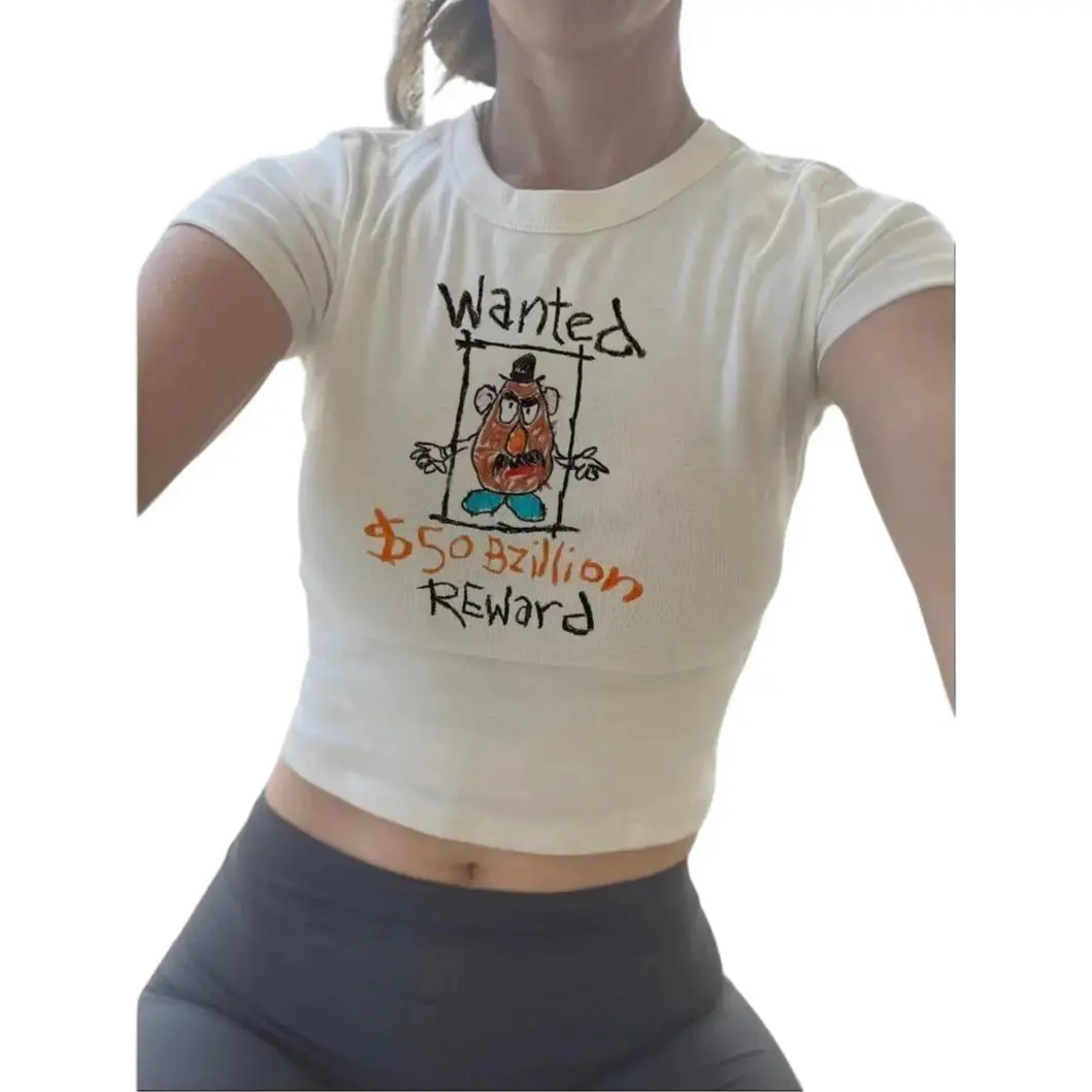 Spu.d Funny Baby Tee, Wanted Potato Crop, movie Tater tot Crop Top, Midway Mania Crop Tank, Detachable Parts Womens