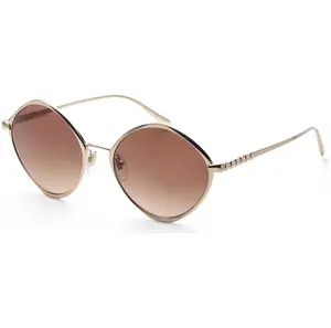 Bulgari Women's 56mm Pale Gold Sunglasses BV6186K-278-13-56