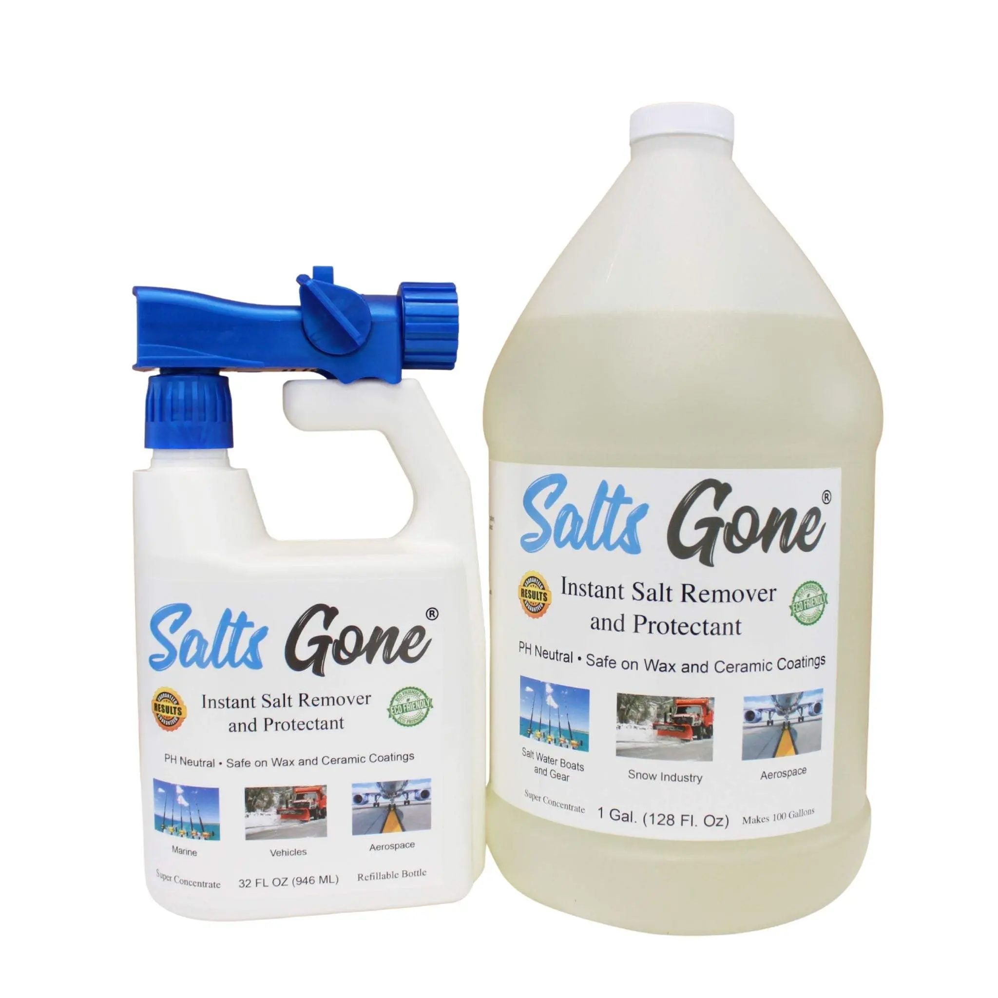 32 oz Hose End Spray Bottle with 1 Gallon Refill