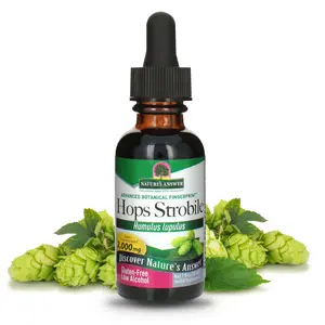 Nature's Answer Hops Herb Extract, 1-Fluid Ounce | Promotes Cognitive Function | Relieves Stress | Natural Sleep Aid | Ideal for Healthcare