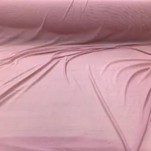 PowerNet Stretch Mesh Nylon Spandex Sheer Mauve Pink Z413