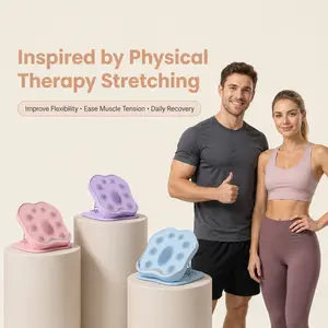 Portable Slant Board, Lightweight 3.7 lbs, 9-Level Adjustable Calf Stretch Board with Non-Slip Surface for Safe Stretching, Improved Ankle Flexibility, Balance & Rehab Anywhere incline wedge