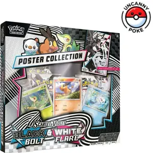 Unova Black and White Poster Collection - 4 packs - Pokemon
