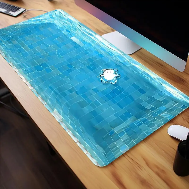 Cute Puppy Pattern Extended Mouse Pad, 1 Count Rectangle Large Gaming Mouse Pad, Non-slip Personalized Mouse Pad for Home Office Desk, Gaming Desk Accessory, Corporate Work Desk Accessories