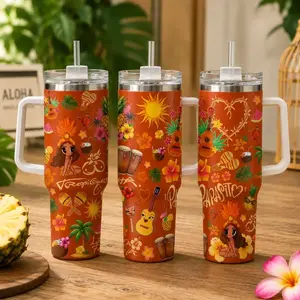 Tropitour 2026 Tumbler 40oz 30oz 20oz Fan Merch, Latina Gift, KG Fan Gifts, Insulated Travel Mug with Straw Lid