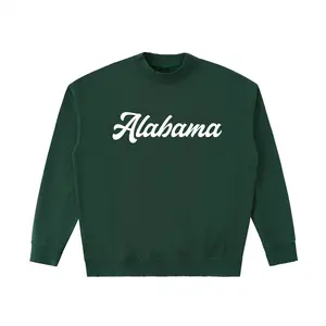 Alabama Drop Shoulder Crewneck - Retro Green